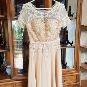 Lace Full Length Dress
